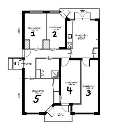 Medium property photo - Erik de Roodestraat 25-2, 1056 AL Amsterdam